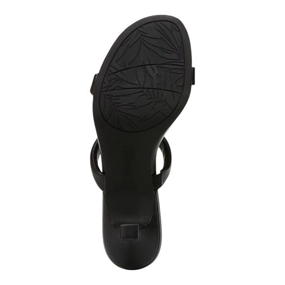 LifeStride Women's Nalani Open Round Toe Slide Dress Sandals Black Size 7 - Picture 4 of 4